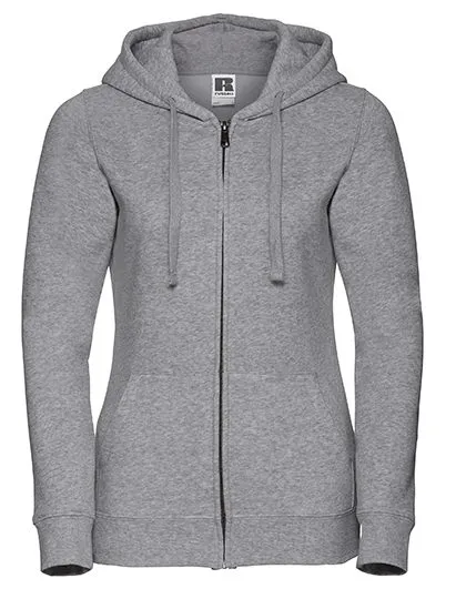 Dames Hoodie met Rits Russell Authentic R-266F-0 in Dames Hoodie met Rits Russell Authentic R-266F-0 - Light Oxford