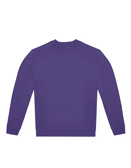 Heren Sweater B&C ID.332 Crew WG004 in Heren Sweater B&C ID.332 Crew WG004 Radiant Purple