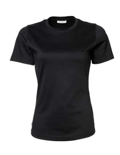 Dames T-shirt Tee Jays Interlock 580 in Dames T-shirt Tee Jays Interlock 580 - Black