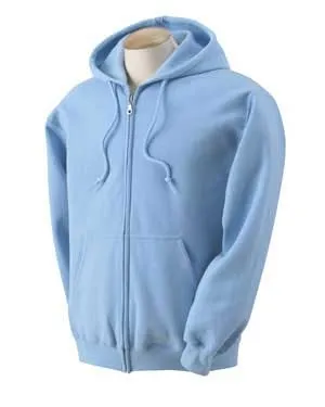 Hoodie Heavy Blend Adult Full Zip Gildan 18600 productfoto