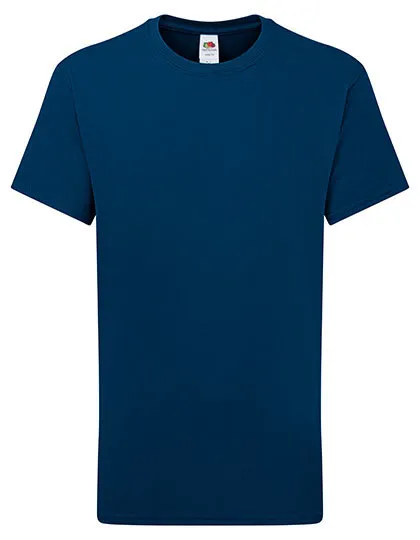 Kinder T-shirt Iconic T fruit of the Loom 61-363-0 in Kinder T-shirt Iconic T fruit of the Loom 61-363-0 - Mountain Blue