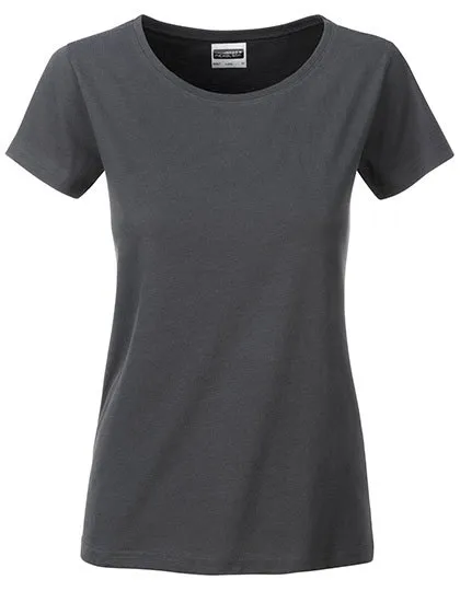 Dames T-shirt Daiber Basic-T 8007 in Graphite