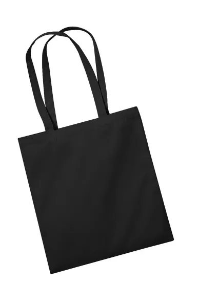 Biologische katoenen Draagtas Westford Mill W801 in Biologische katoenen Draagtas Westford Mill W801 Zwart