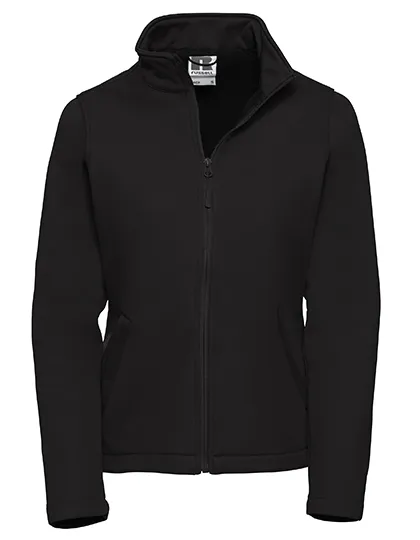 Dames Softshell Jas Russell Smart R-040F-0 in Dames Softshell Jas Russell Smart R-040F-0 Black