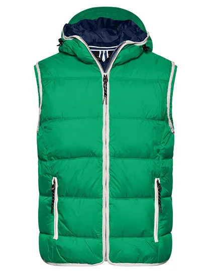Heren Bodywarmer Daiber JN1076 in Heren Bodywarmer Daiber JN1076 Irish Green-wit