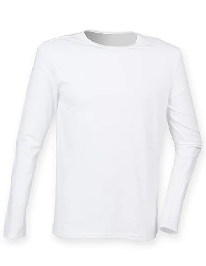 Heren T-Shirt SF Feel Good Long Sleeved Stretch T productfoto