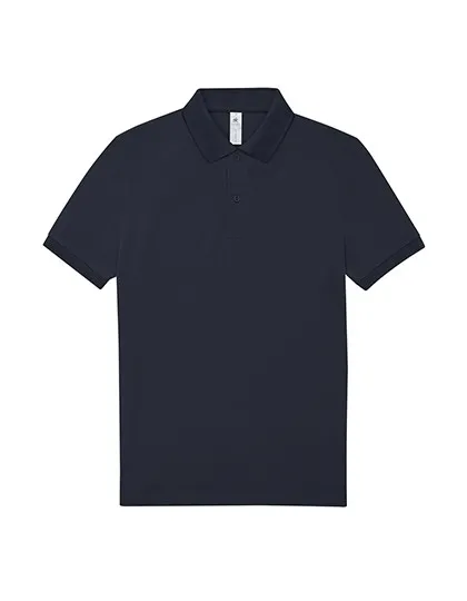 Heren Polo B&C PU424 in Heren Polo B&C PU424 Navy Pure