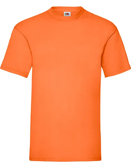 T-shirts Fruit of the Loom Value weight 61-036-0 in T-shirts Fruit of the Loom Value weight 61-036-0 - Orange