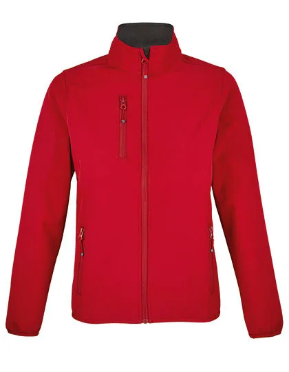 Dames Softshell Jas Sols 03828 in Dames Softshell Jas Sols 03828 Pepper Red