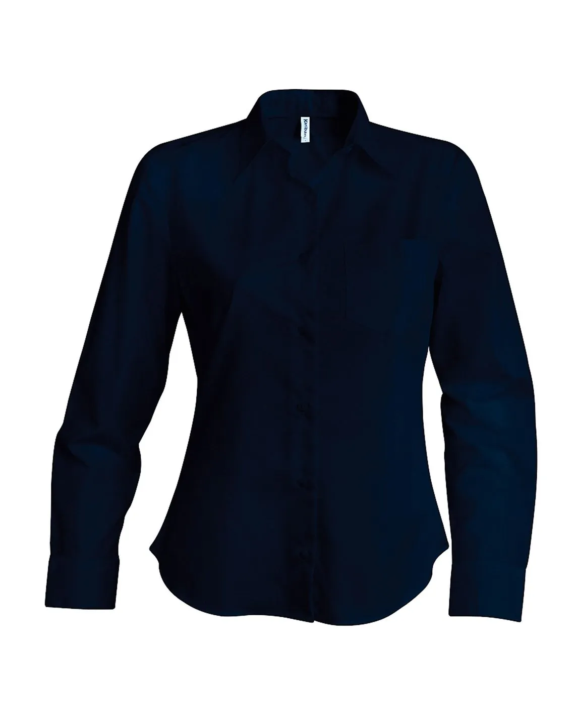 Dames blouse Kariban K542 lange mouw productfoto