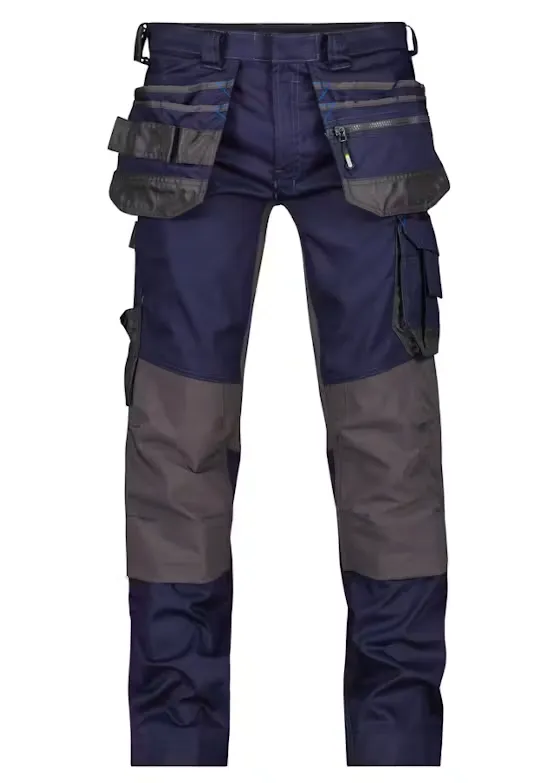 DASSY Werkbroek Flux in DASSY Werkbroek Flux NACHT BLAUW-ANTRACIET GRIJS