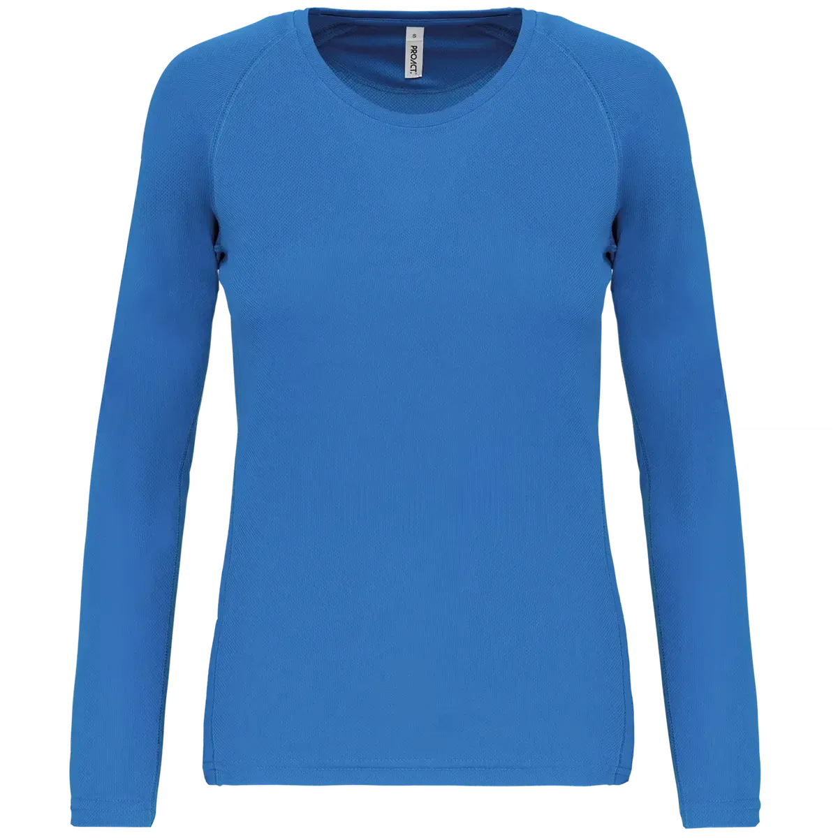 Dames Sportshirt Proact LS PA444 in Dames Sportshirt Proact LS PA444 - Aqua Blue