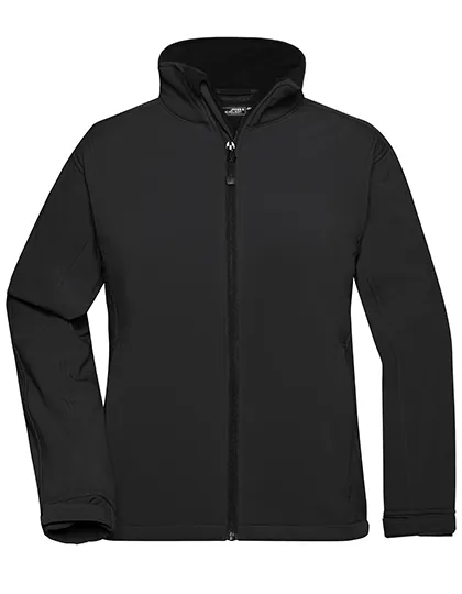 Dames Softshell Jas Daiber JN137 in Dames Softshell Jas Daiber JN137 Zwart