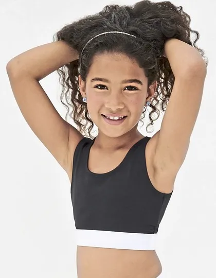 Kinder Sportshirt SF clothing Fashion Crop Top SM236