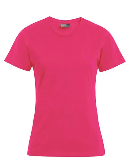 Dames T-shirt Premium-T Promodoro 3005 in Dames T-shirt Premium-T Promodoro 3005 - Deep Pink