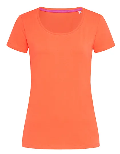 Dames T-shirt Strech Stedman Claire ST9700 in Dames T-shirt Strech Stedman Claire ST9700 - Salmon