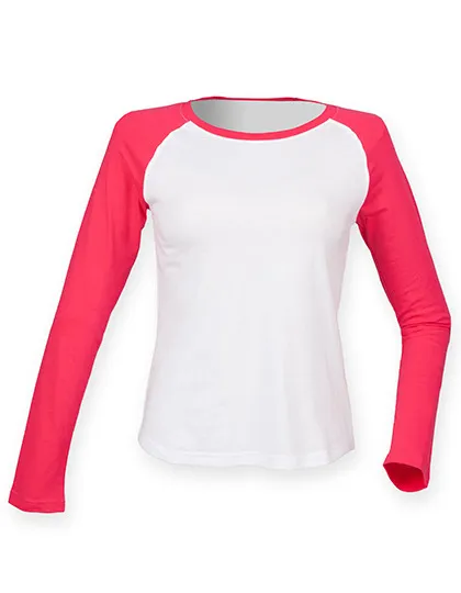 Dames Baseball T-shirt SF SK271 productfoto