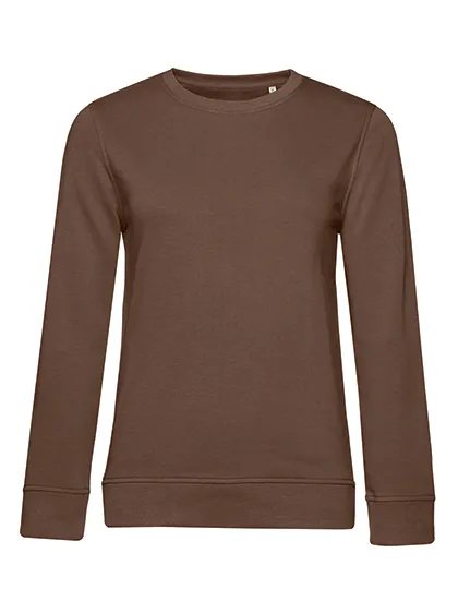 Organische Dames Sweater B&C  Inspire Crew Neck Sweat WW32B productfoto