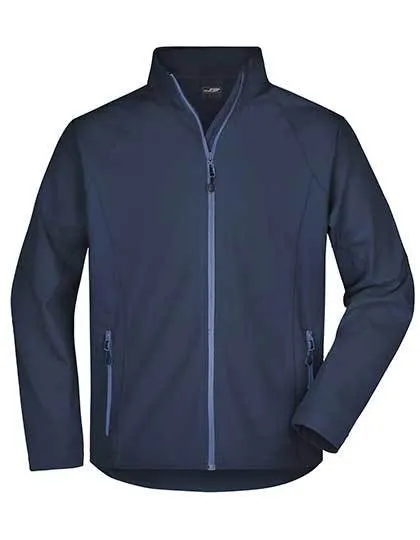 Heren Softshell Jas Daiber JN1020 productfoto