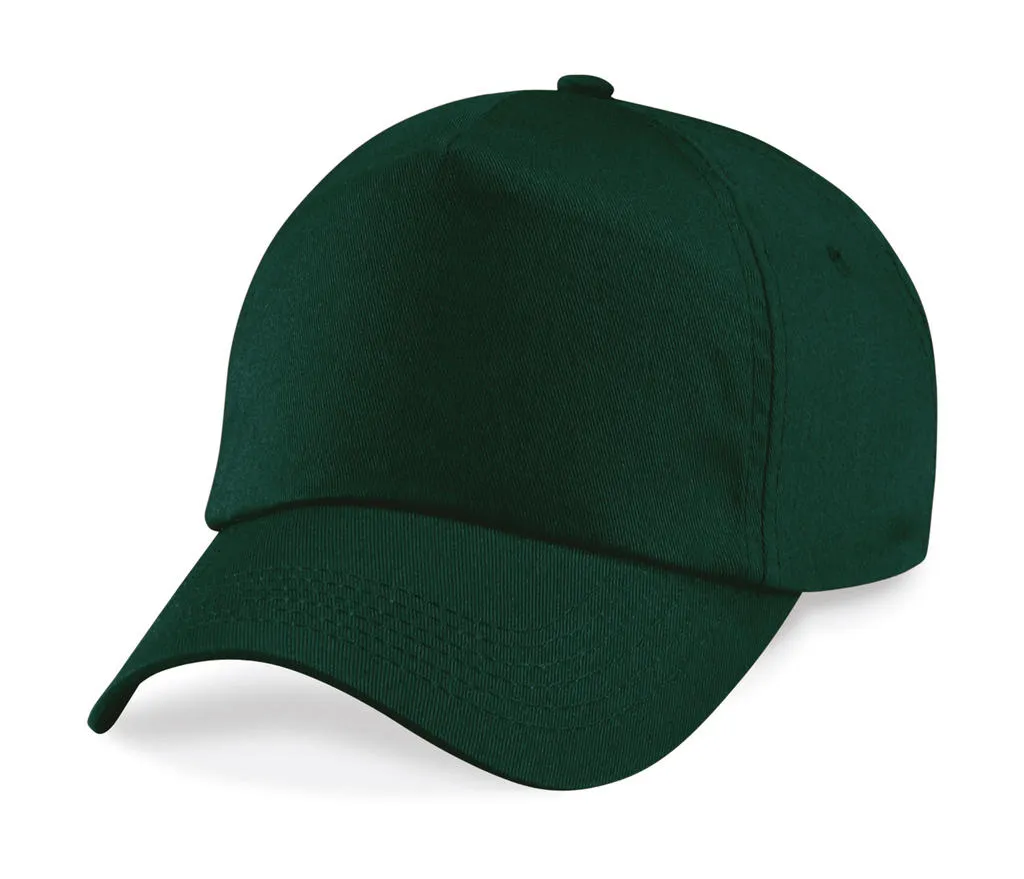 Cap 5 Panel Origineel B10 in Cap 5 Panel Origineel B10 - Bottle Green