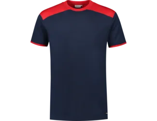 T-shirt Santino Tiesto in T-shirt Santino Tiesto - Real Navy/Red