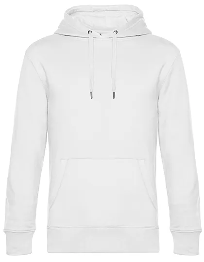 Heren Hooded Sweater B&C KING WU02K in Heren Hoodie B&C KING WU02K White