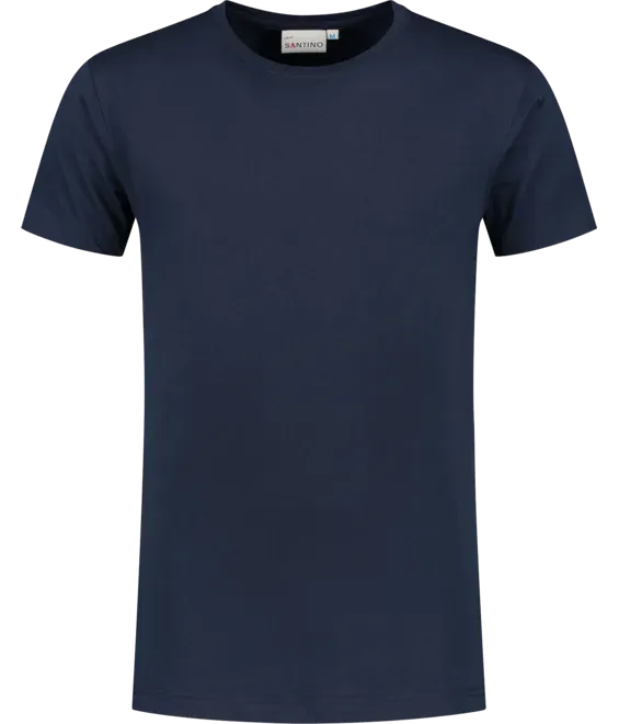 Heren T-shirt Santino Jace in Heren T-shirt Santino Jace - Real Navy