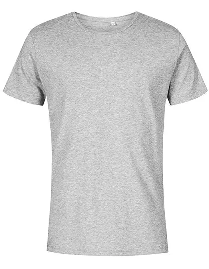 Heren T-Shirt Promodoro Roundneck 1400 in heather Grey