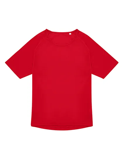 Heren Sportshirt B&C TG003 in Heren Sportshirt B&C TG003 Rood