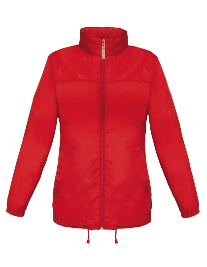 Dames Jas B&C Sirocco Women in Dames Jas B&C Sirocco Women Rood