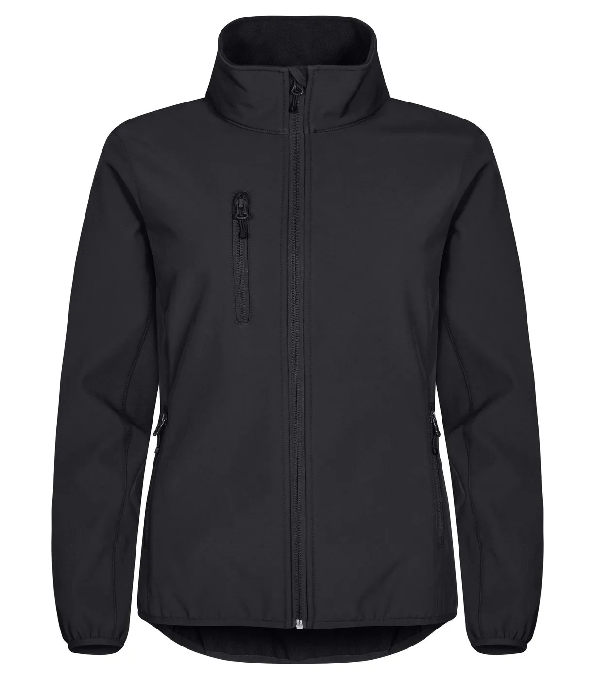 Dames Softshell Jas Clique Classic 0200915 in Dames Softshell Jas Clique Classic 0200915 zwart