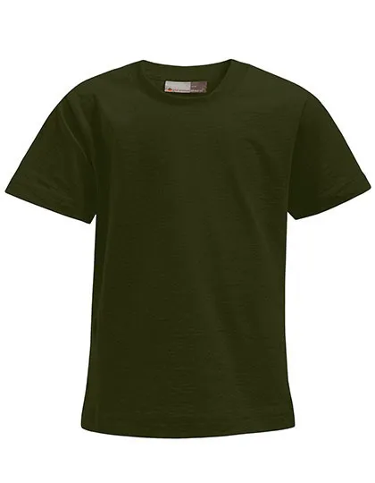 Kinder T-shirt Premium-T Promodoro 300-399 in khaki