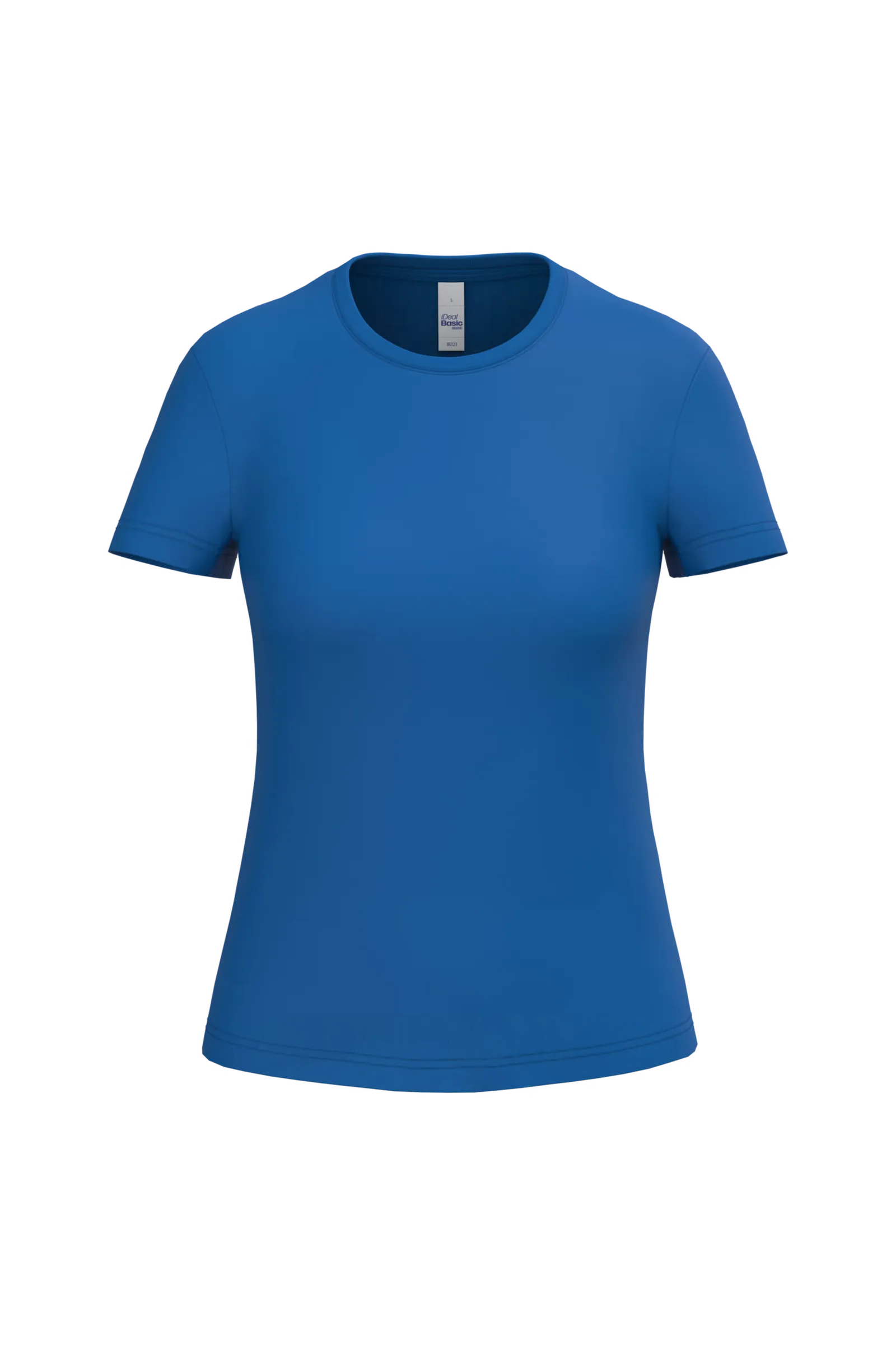 Dames T-shirt iDeal Basic Brand 190 IB321 in Dames T-shirt iDeal Basic Brand 190 IB321 - Royal Blue