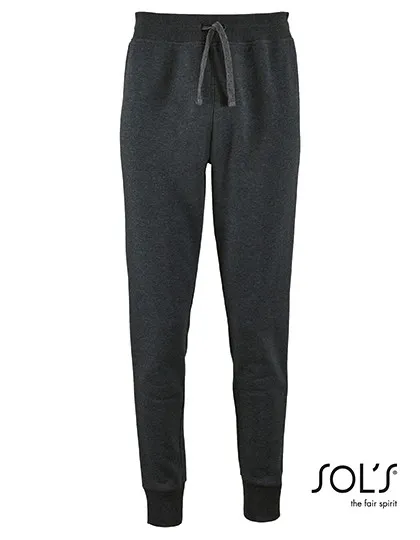 Dames Joggingbroek slim Fit Sol's 02085 in Charcoal Melange