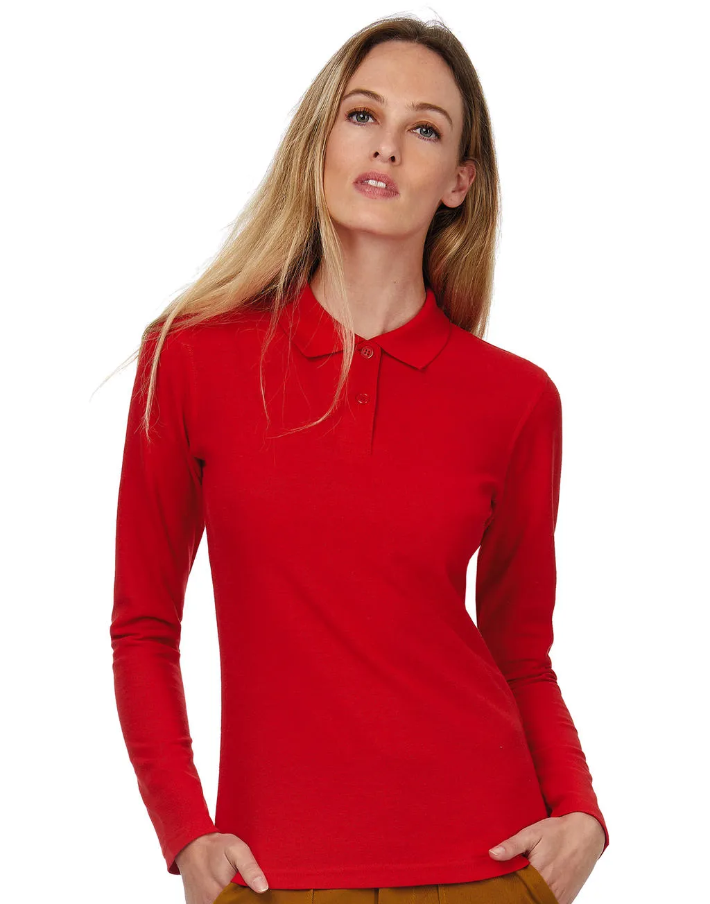 Heren Polo Sols Long-Sleeve Perfect productfoto