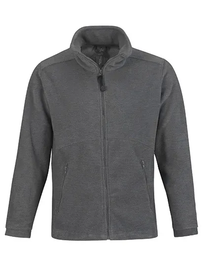 Heren Fleece Vest B&C Icewalker FU703 in Heren Fleece Vest B&C Icewalker FU703 Charcoal