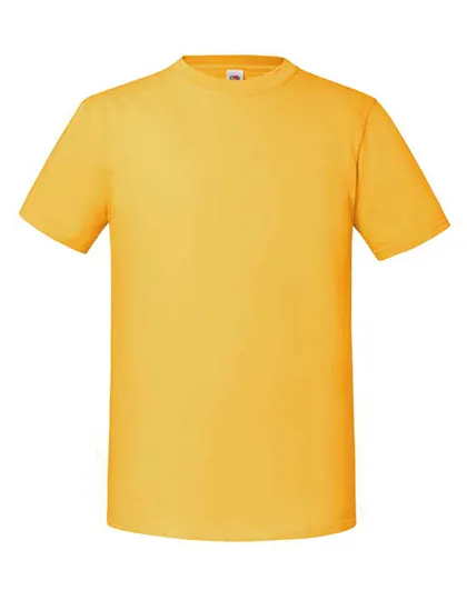 Heren T-shirt Ringspun Premium Fruit of the loom 61-422-0 in Heren T-shirt Ringspun Premium Fruit of the loom 61-422-0 - Sunflower