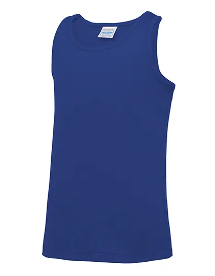 Kinder sportshirt Just Cool vest JC007J in Kinder sportshirt Just Cool vest JC007J - Royal Blue