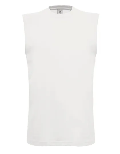 Heren Tanktop B&C Exact Move TM201 in Heren Tanktop B&C Exact Move TM201 - White