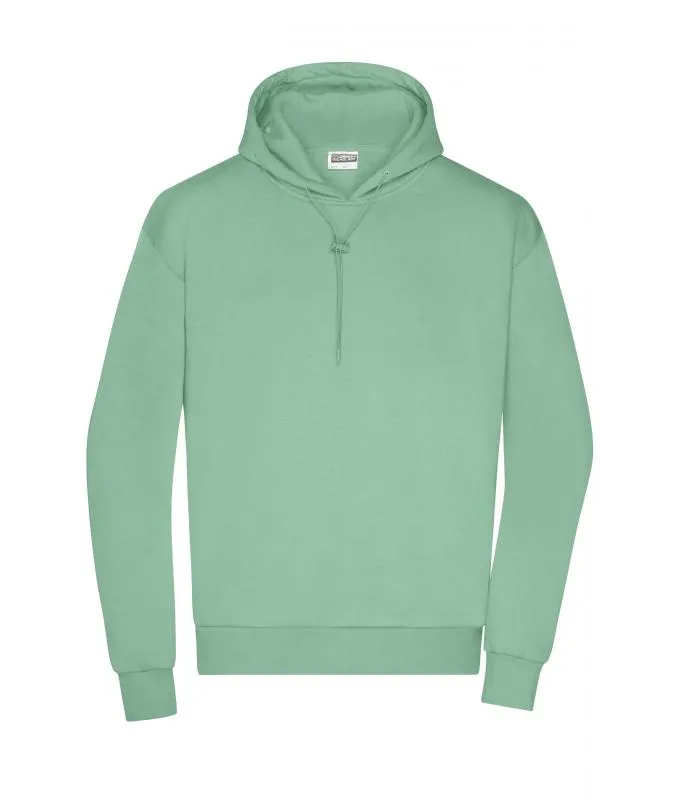 Heren Hooded Sweater Daiber Lounge 8034 in Heren Hooded Sweater Daiber Lounge JN8034 - jade-Green