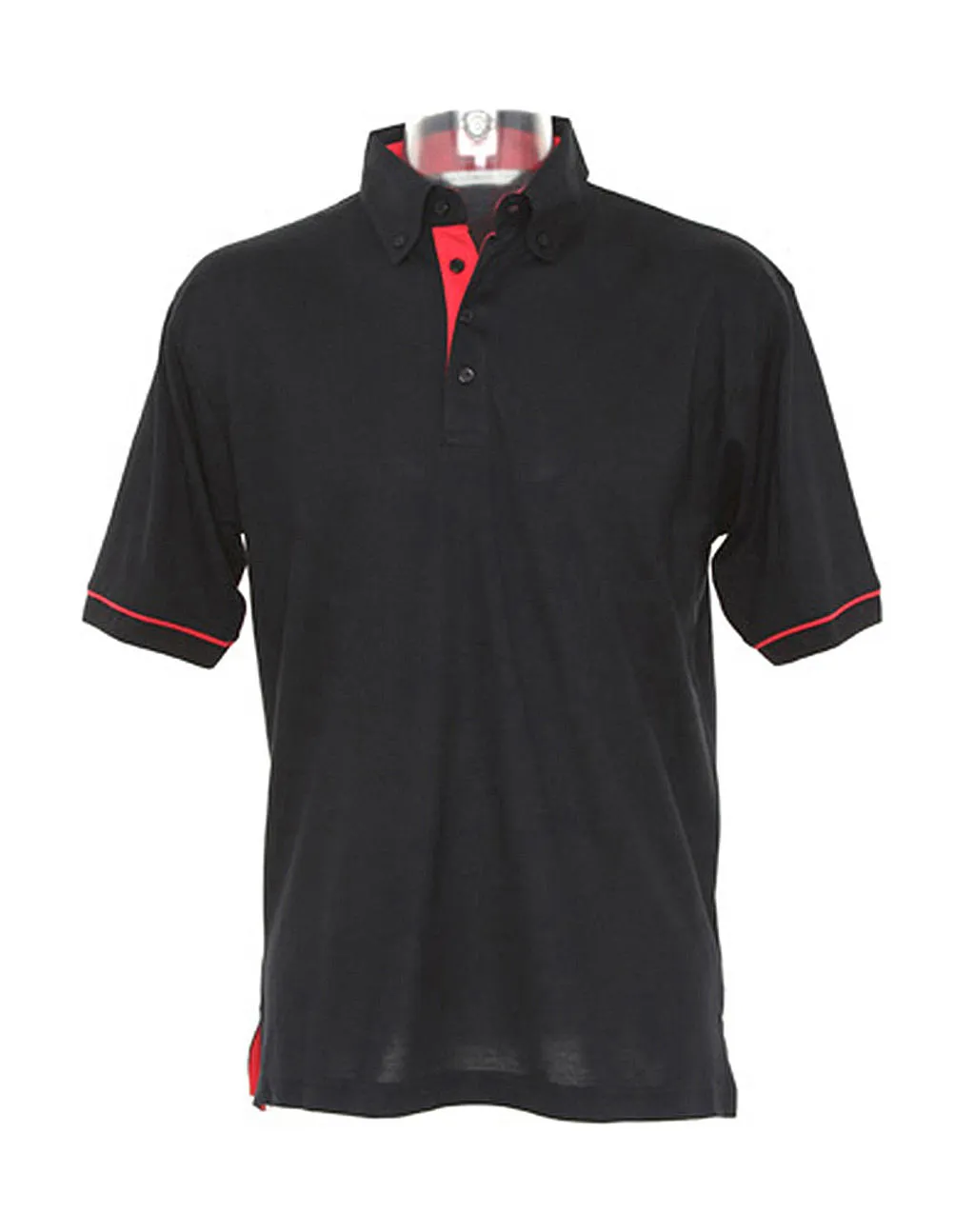 Heren Poloshirt Kustom Kit Contrast KK449 productfoto