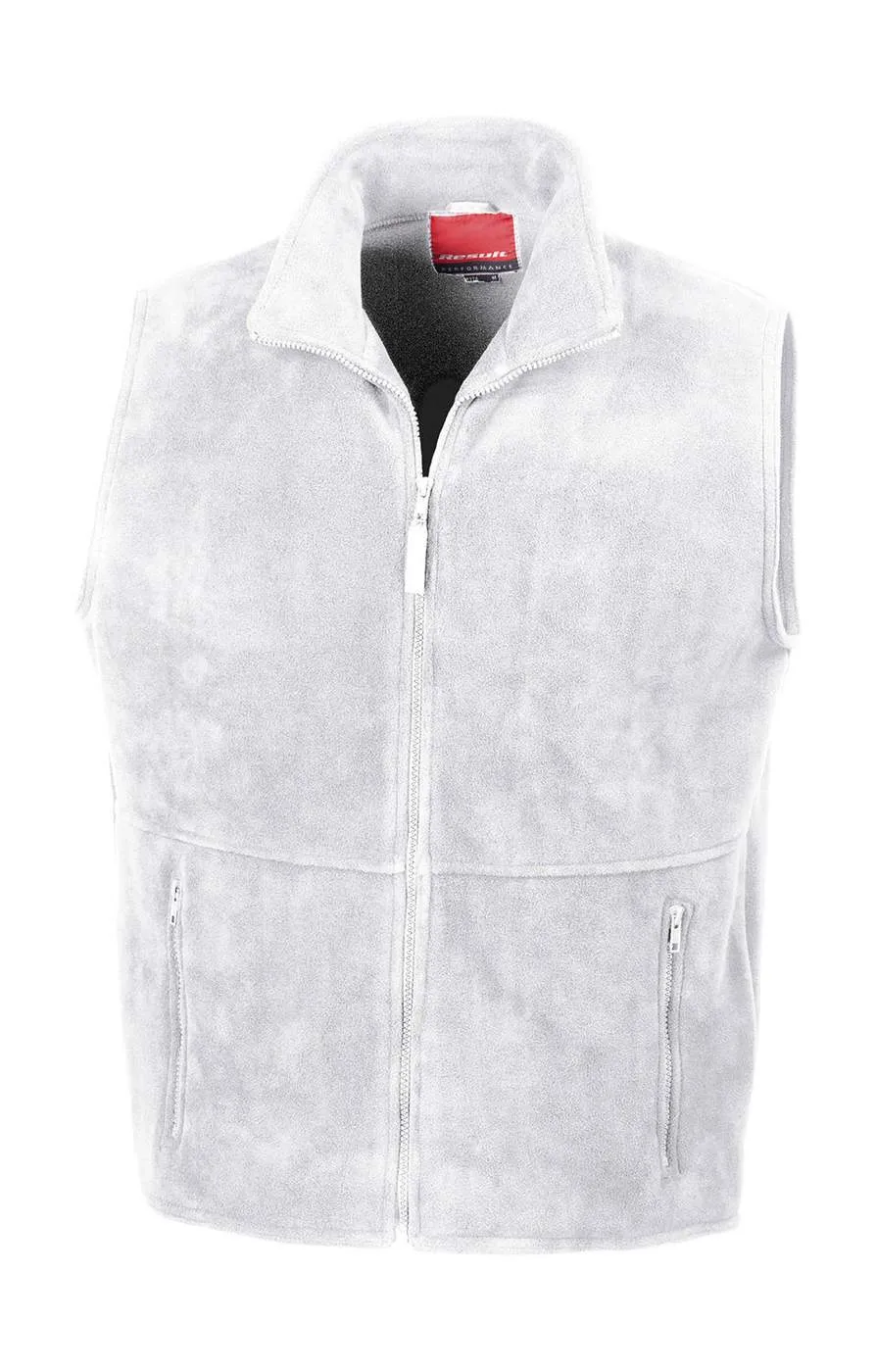 Fleece Bodywarmer Result R037X productfoto