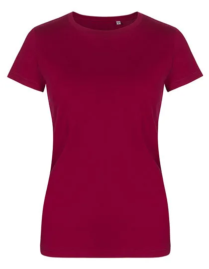 Dames T-Shirt Promodoro Roundneck 1505 in Dames T-Shirt Promodoro Roundneck 1505 - Berry