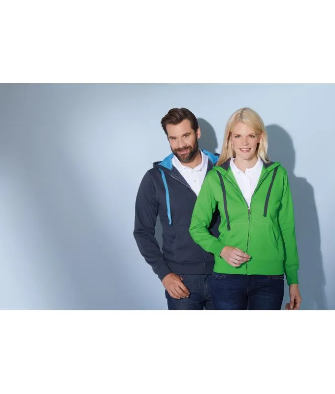 Dames Hooded Jacket James & Nicholson JN594
