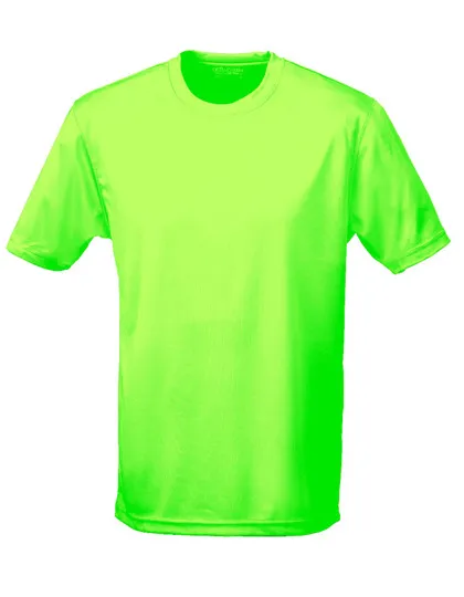 Kinder Sportshirt Cool AWDis JC001J in Kinder Sportshirt Cool AWDis JC001J - Electric Green
