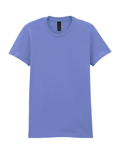 Dames T-shirt Gildan Softstyle 65000L in Dames T-shirt Gildan Softstyle 65000L - Violet