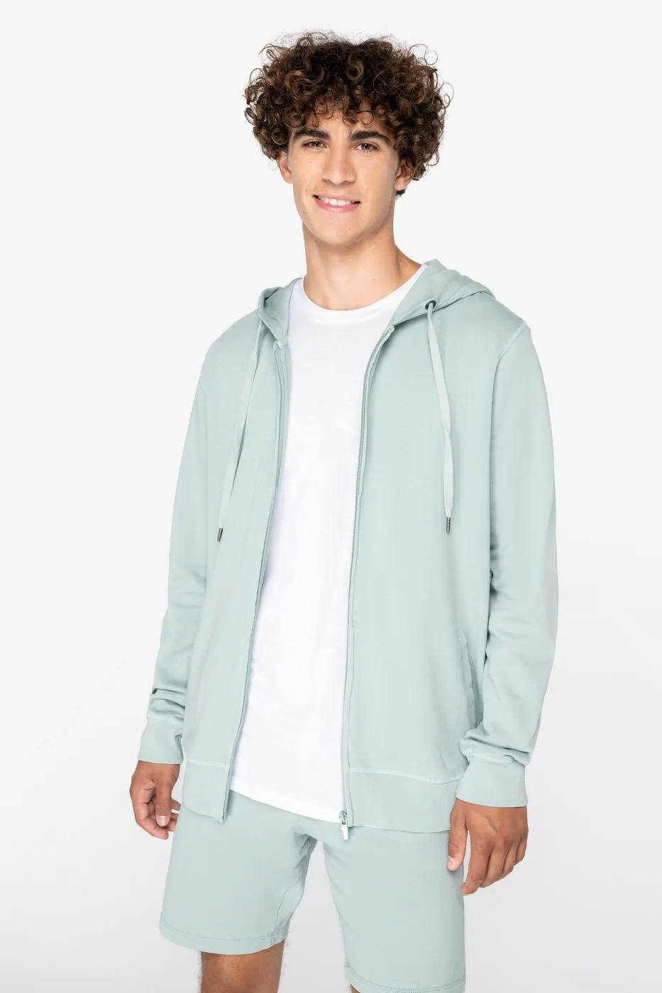 Heren Hoodie Native Spirit Ecologisch NS417 productfoto