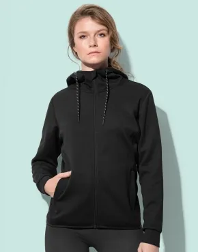 Heren Hoodie met Rits Starworld SW250 productfoto