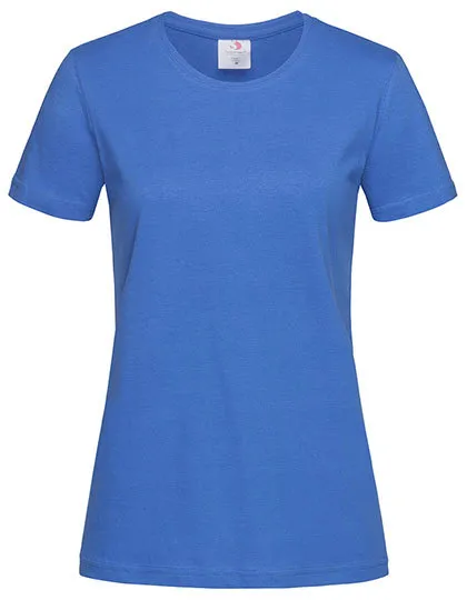 Dames T-shirt Classic-T Fitted Stedman ST2600 in Dames T-shirt Classic-T Fitted Stedman ST2600 - Bright Royal
