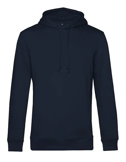 Organische Heren Hoodie B&C Inspire hooded WU33B in Organische Heren Hoodie B&C Inspire hooded WU33B - navy